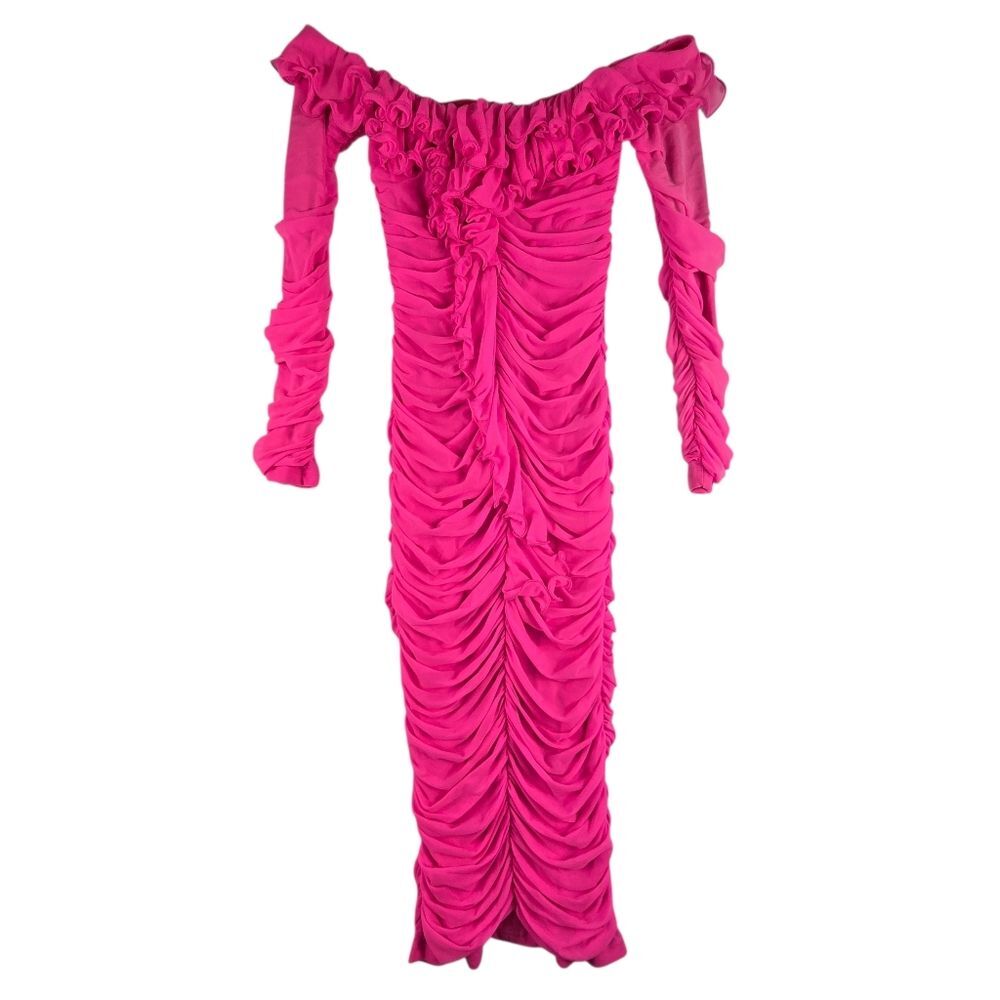 Fashion Nova Aphrodite Affair Midi Dress - Pink